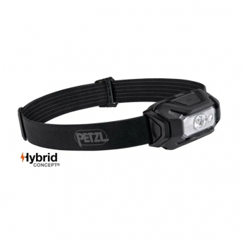 Фонарь налобный PETZL ARIA 1 RGB, 350лм, черный